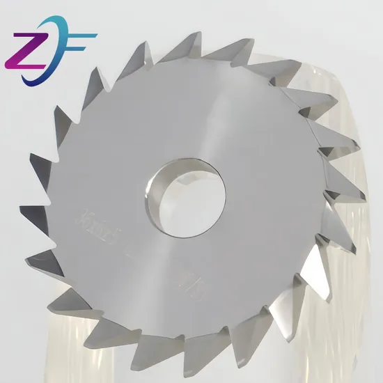 Customized Double Angle Milling Cutter of Solid Carbide Micro-Grain for Stainless Steel Cast Iron China Supplier of Tools Single 45 50 60 Angular Cutter